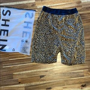 🖤 5/$25 Cheetah Bicycle Shorts